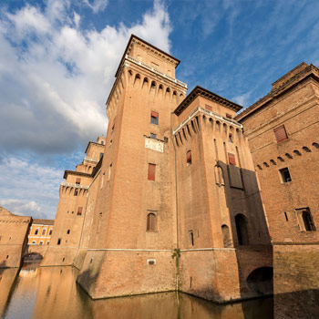 The Ferrara's Castle Estense